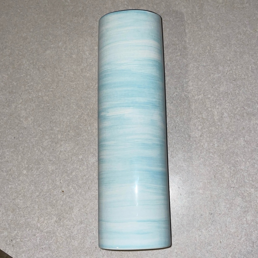 Charles Lane Mint by Kate Spade New York from Lenox Bud Vase - Blue/White 7.5”H